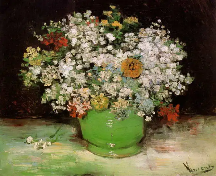 Gogh, Vincent van: Zátiší s květinami