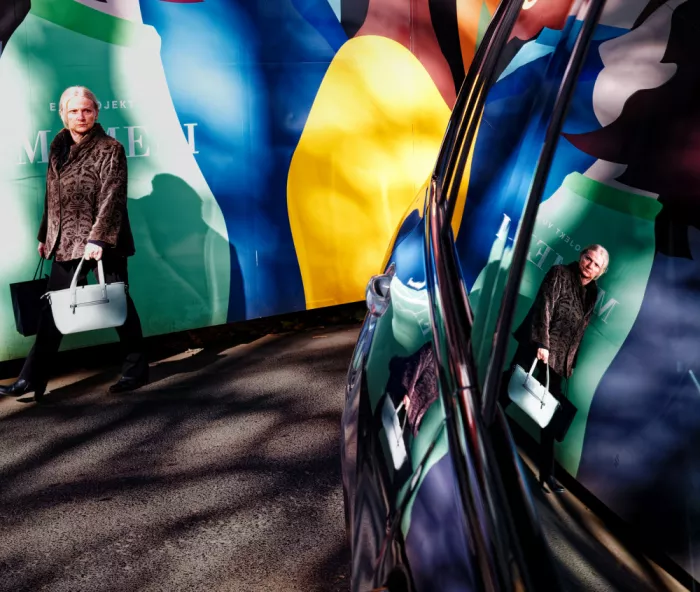 Timar, Andreas: shapes in the car window