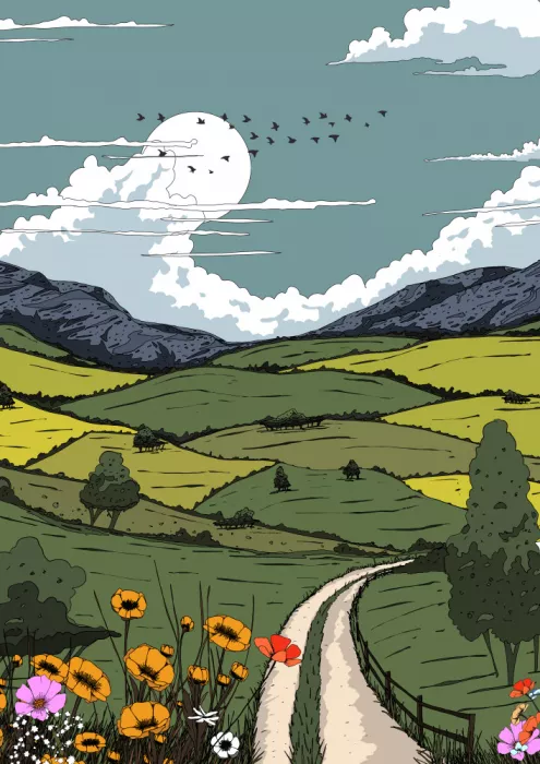 Nicholas: Paysage rural