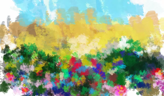 Art, Bellassai Cesare: Prairie matinale