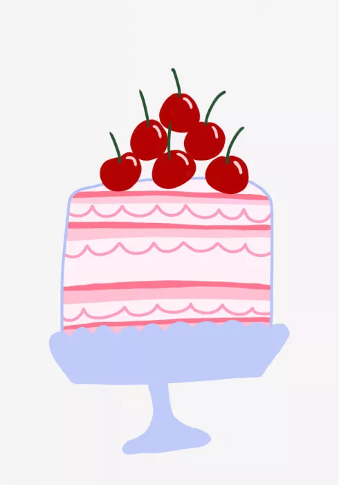 Fritsch, Athene: Gâteau rose
