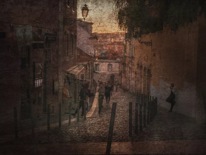 Pansky, Rachel: Street in Porto