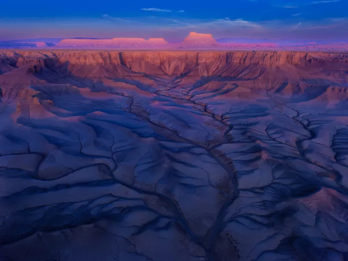 天馬, Feng Chao: Paysage lunaire au lever du soleil