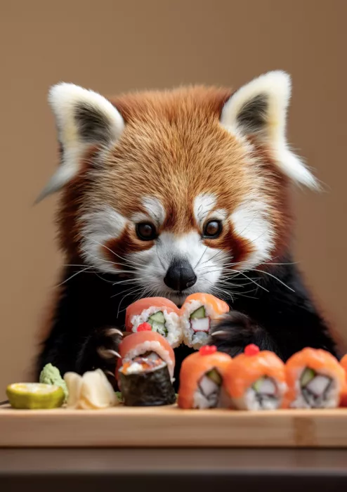 Rahner, Niky: Červená panda a sushi dobrodružství
