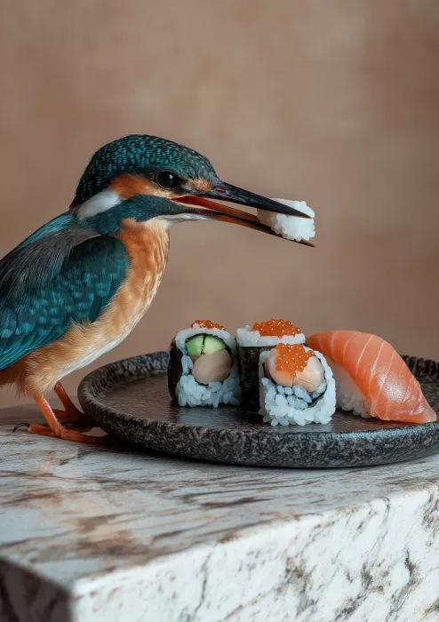 Rahner, Niky: Hostina Ledňáčka se Sushi
