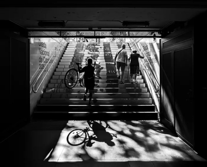 AFIAP, Uhrin Milan: Up the stairs
