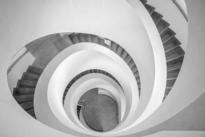 Zimmermann, Urs: spiral staircase