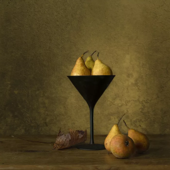 Velzen, van Monique: Still life Pears