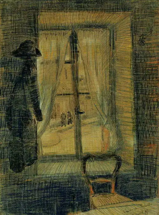 Gogh, Vincent van: Fenêtre du restaurant Bataille
