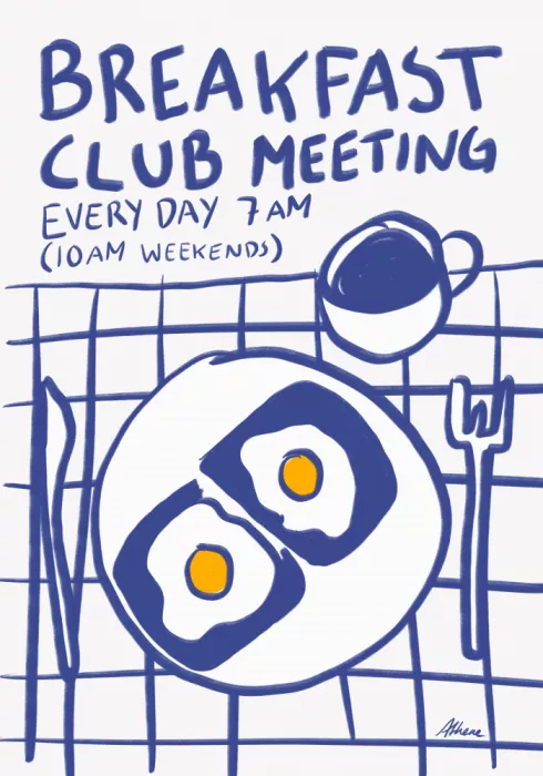 Fritsch, Athene: Breakfast Club Meeting