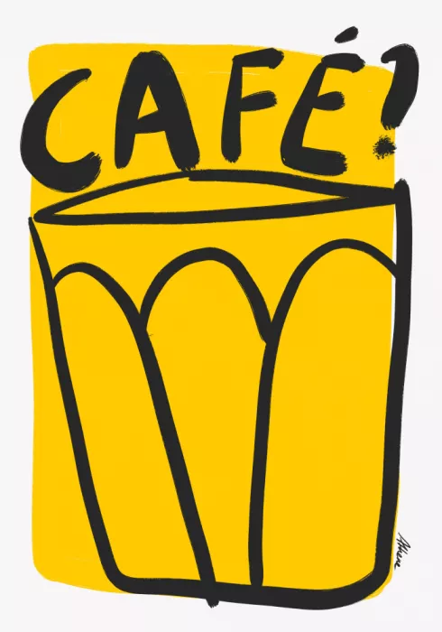 Fritsch, Athene: Café jaune