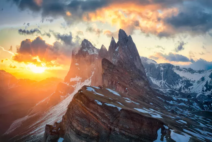 Zheng, Michael: Morning Glory at Seceda