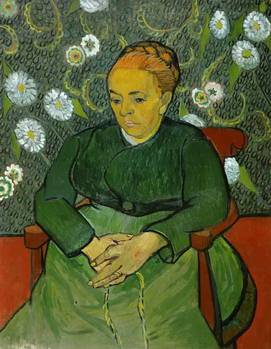 Gogh, Vincent van: Portrait of Madame Roulin