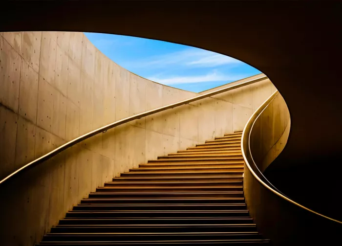 Orbach, Arnon: Stairs - Helsinki, Finland.