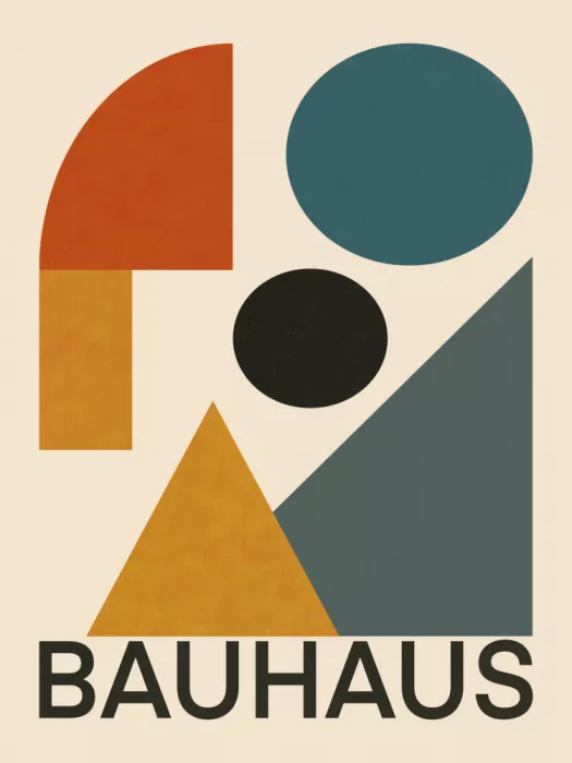 Dean, Little: Composition géométrique Bauhaus