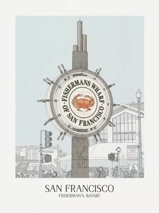 Magnusson, Andreas: San Francisco - Fisherman's Wharf