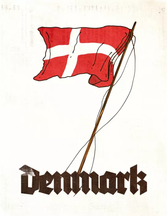 Nicholas: Affiche de voyage vintage du Danemark