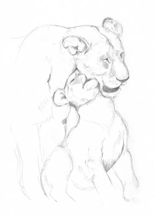 Brent, Isabelle: Lionne et son petit