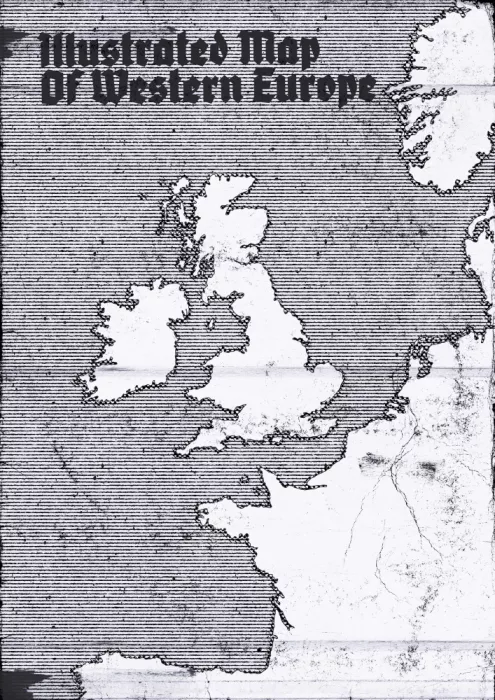 Nicholas: Ancienne carte usée de l