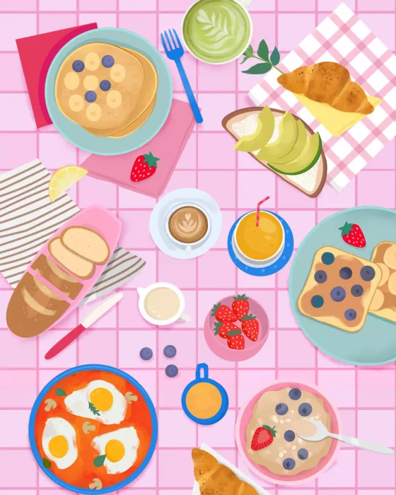 Lizde, Petra: Tabletop Breakfast
