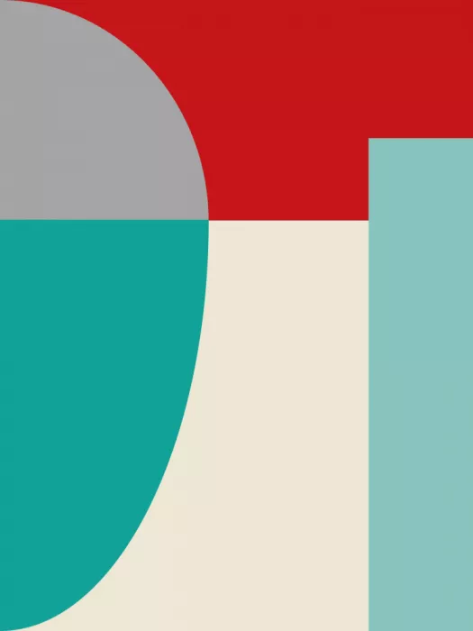 Dean, Little: Geometrisches Farbblöcke-Design