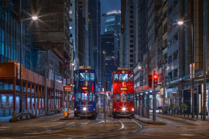 Wang, Tom: Paesaggi urbani di Hong Kong