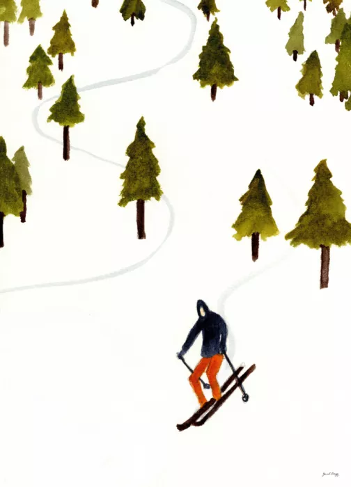 Bragg, Janel: Skieur solitaire