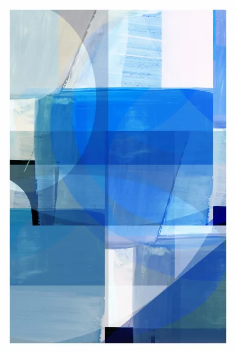 cartissi: Icy Blue Tones Abstract 2