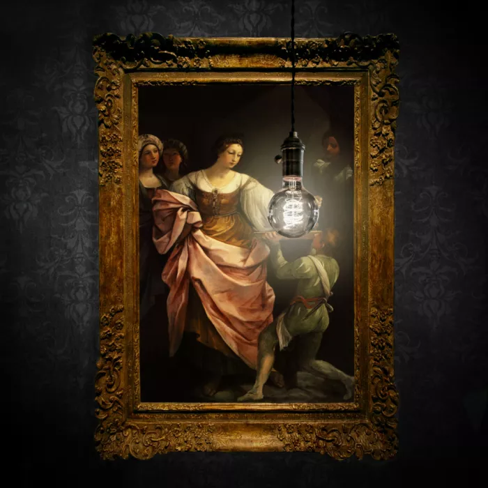 den, van Marja: Salomé - illuminated art