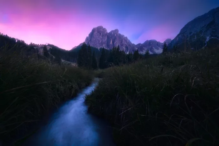 Morávek, Martin: Crystal stream Dolomites