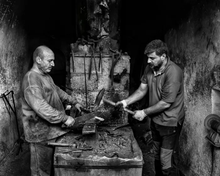 Alsofey, Bashar: Traditionelle Schmiedekunst _ Handwerk