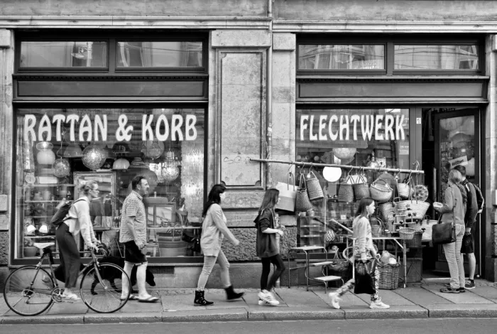 Rank, Peter Hans: urban street impression