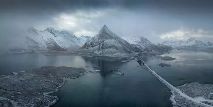 Oostrum, van Marc: Lofoten Winterscape