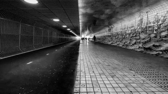 Koer, Jaap: In the tunnel