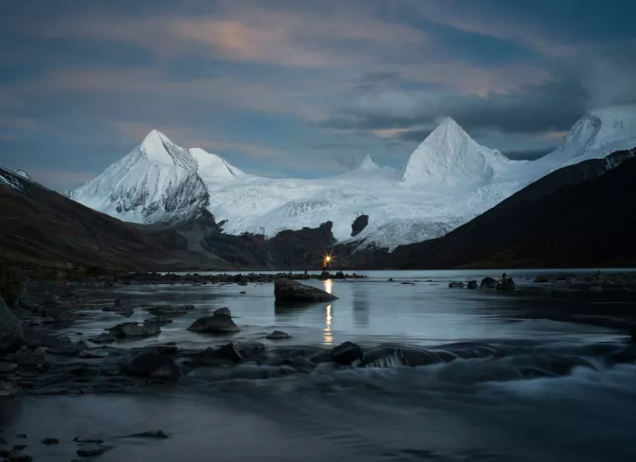 WangPeng: Star under the snowmoutain