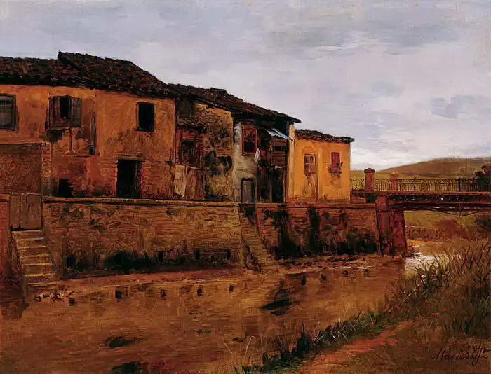 Almeida Júnior, José: Tabatinguera Bridge