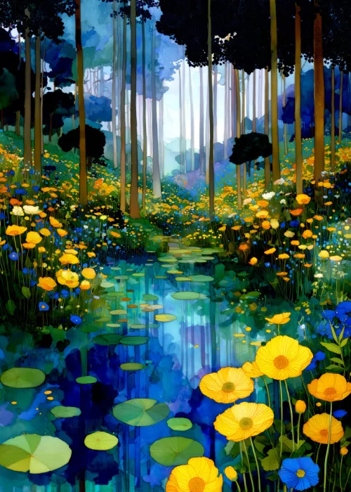 Jaszke, Justyna: Flora By Klimt 8