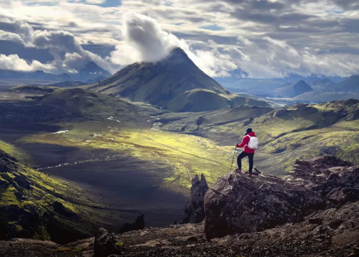 Gong, Yun: A Pilgrim in the highlands of Iceland
