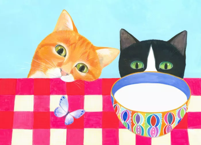 Brent, Isabelle: Chats au petit-déjeuner