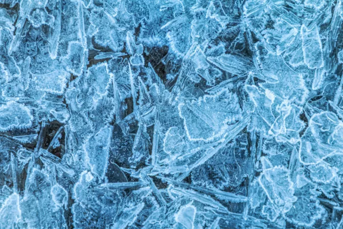 GuruShots: Dettaglio di Cristalli di Ghiaccio