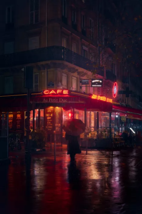 la, De Javier: Paris aus Schatten