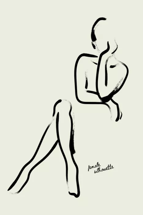 Treechild: Silhouette féminine