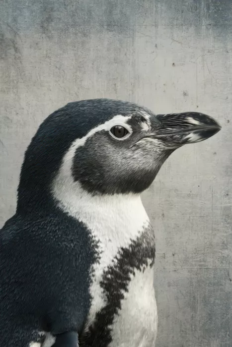 Kulik, Rafal: Pingouin Charmant Animal Africain Regardant vers le Côté 2