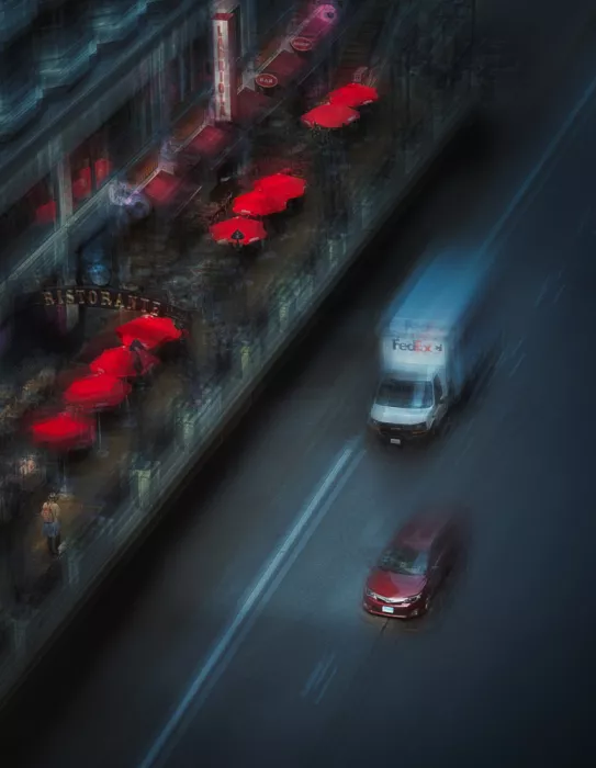 Gong, Yun: A Corner of the City