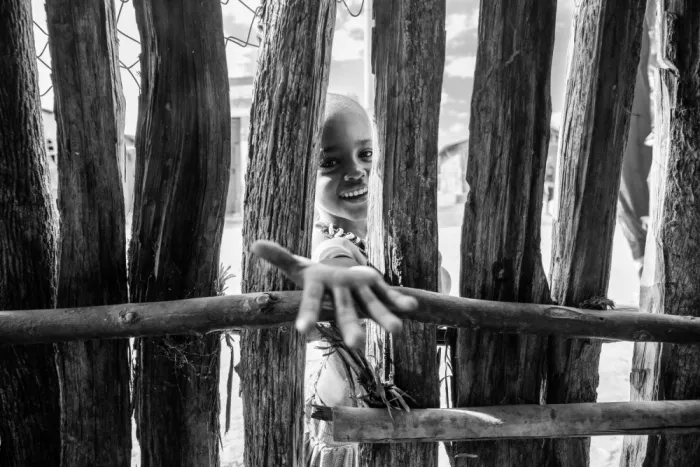 Yosifov, Svetlin: Child from Arbore tribe