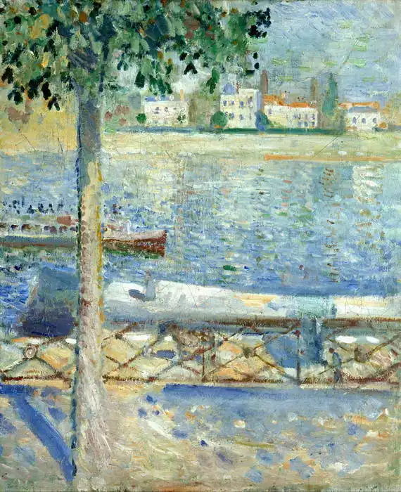 Munch, Edward: The Seine at Saint-Cloud