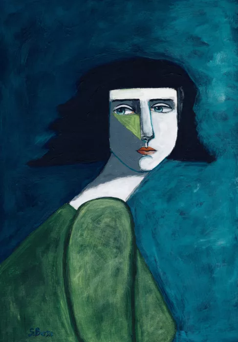 Bursic, Sharyn: Portrait expressionniste Ne jamais se retourner