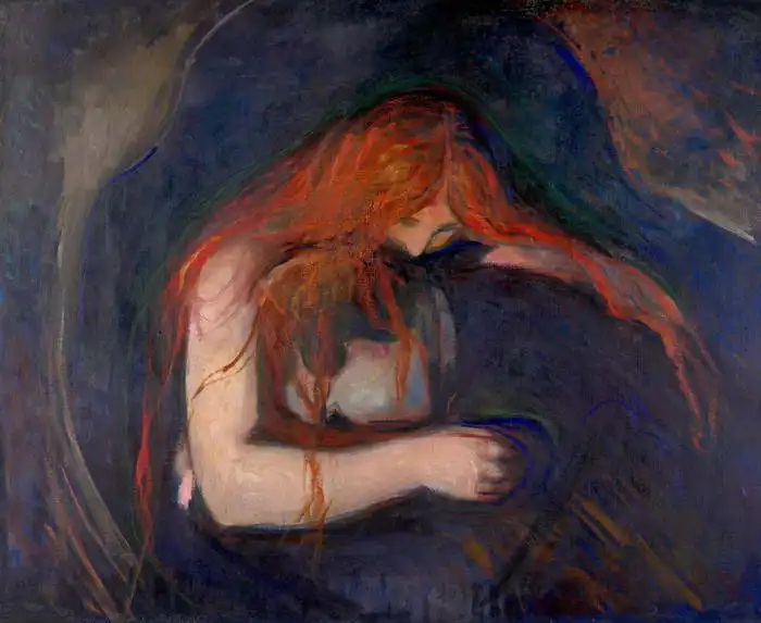 Munch, Edward: Vampire