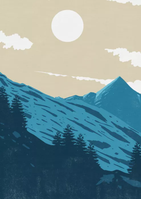 Nicholas: Paysage de ski