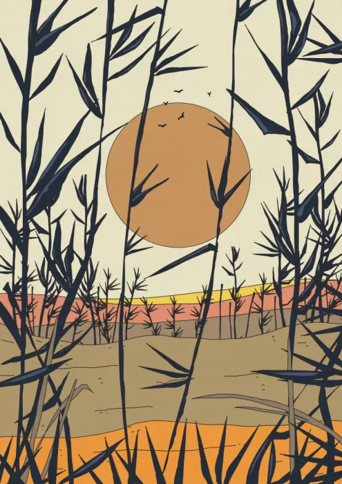 Nicholas: Coucher de soleil japonais